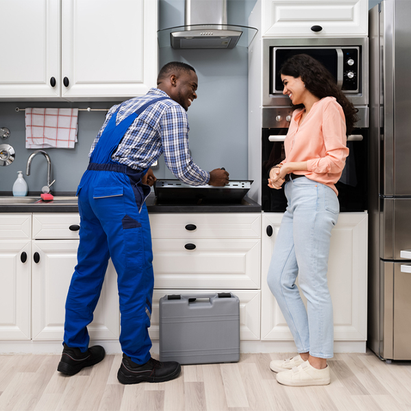 can you provide an estimate for cooktop repair before beginning any work in Bellville